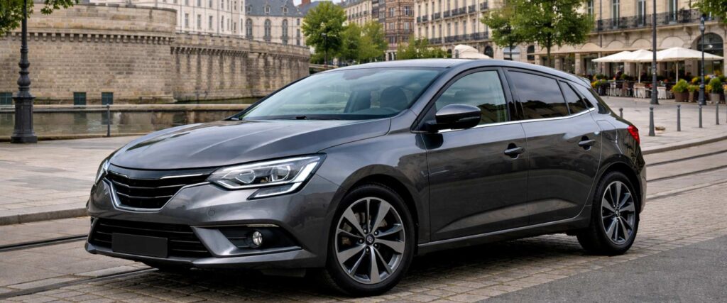 Voiture d’occasion à Nantes stationnée en centre-ville, annonce auto locale en Loire-Atlantique