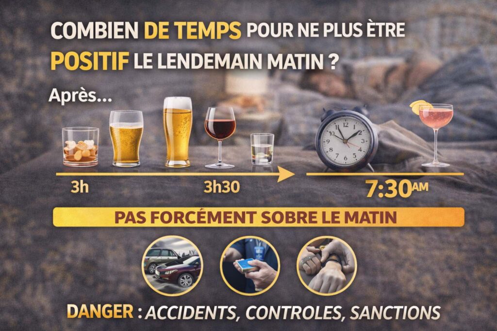 Attention aux lendemain de soirées alcoolisées