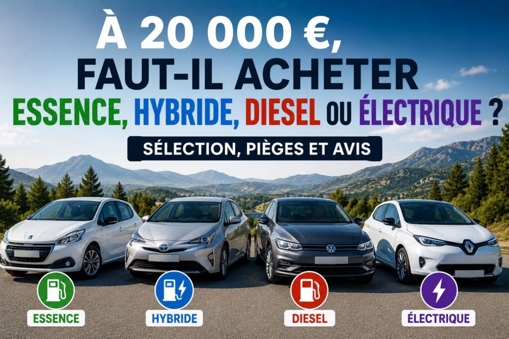 Que faut-il acheter comme voiture à 20'000 Euros ?